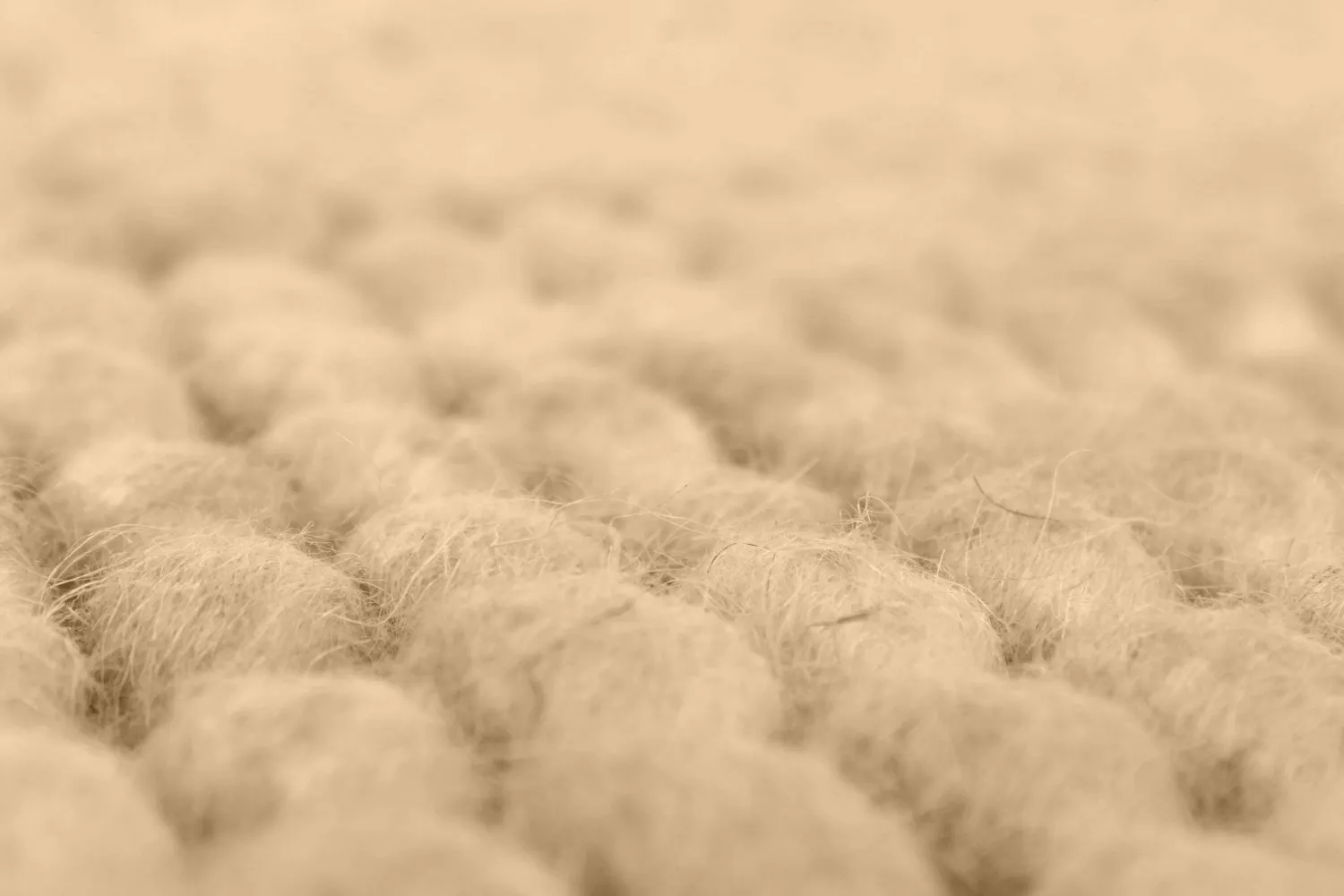 Ullteppe - Avafors Wool Bubble (sand)