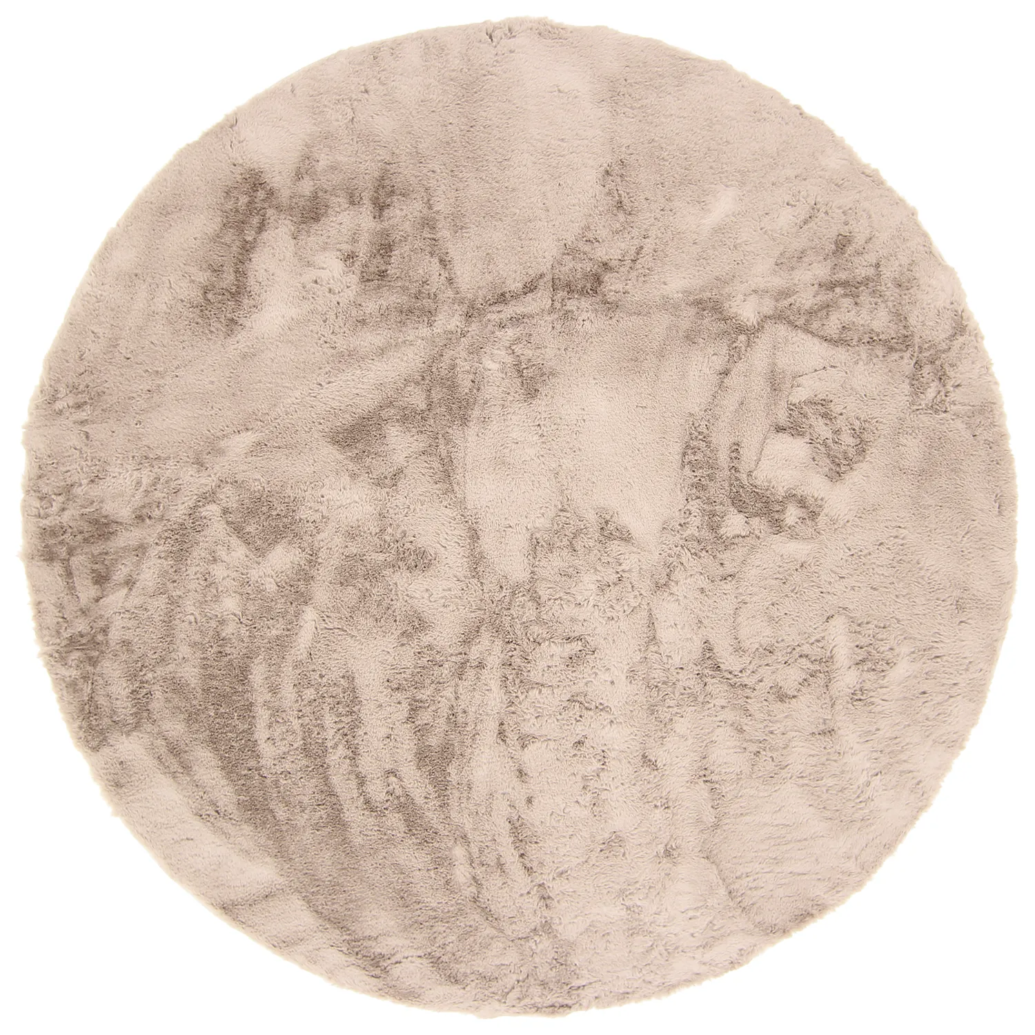 Runde tepper - Cloud Super Soft (taupe)