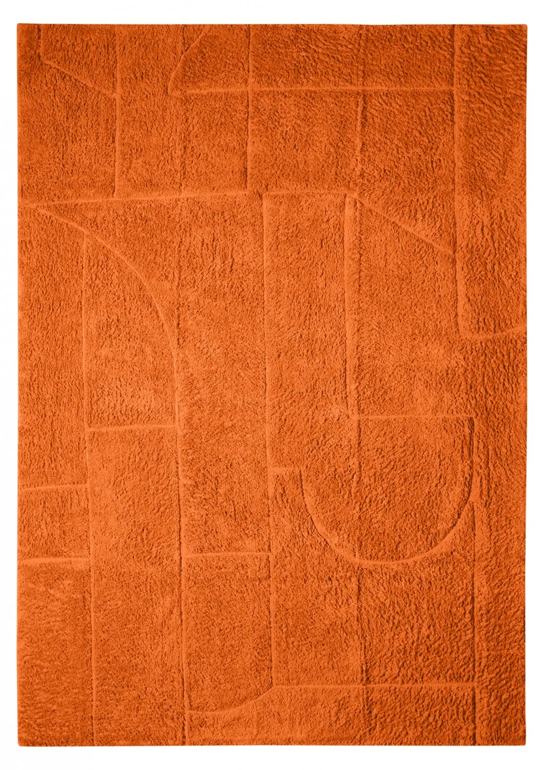 Ryetepper - Cremona Natural Cotton Shaggy (oransje)