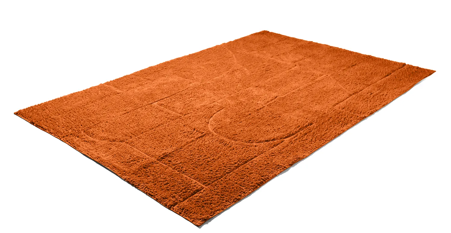 Ryetepper - Cremona Natural Cotton Shaggy (oransje)