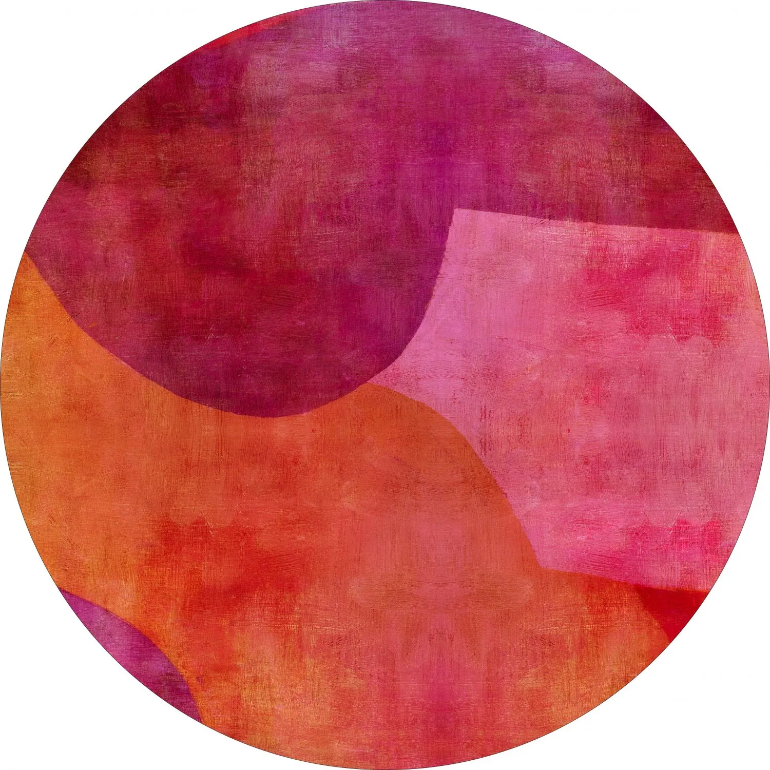 Runda mattor - Lazio (rosa)
