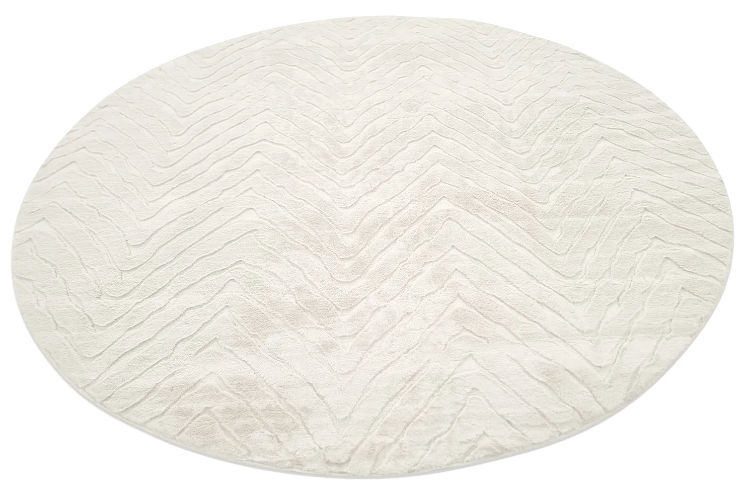 Runde tepper - Wren (offwhite)