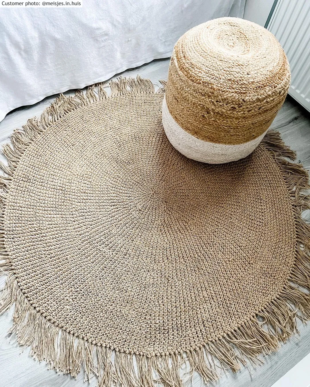 Runde tepper - Medina (jute)