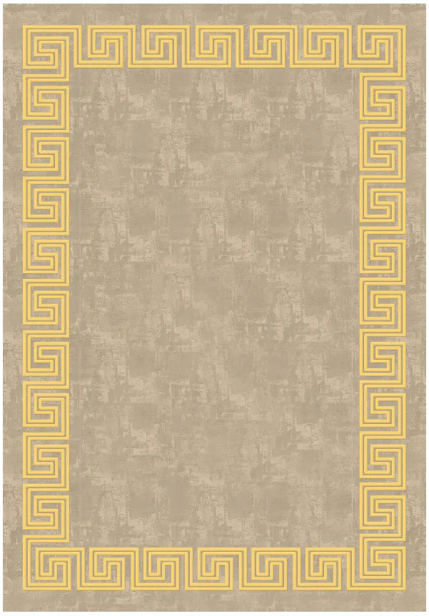 Wilton-teppe - Myra (beige/gul)
