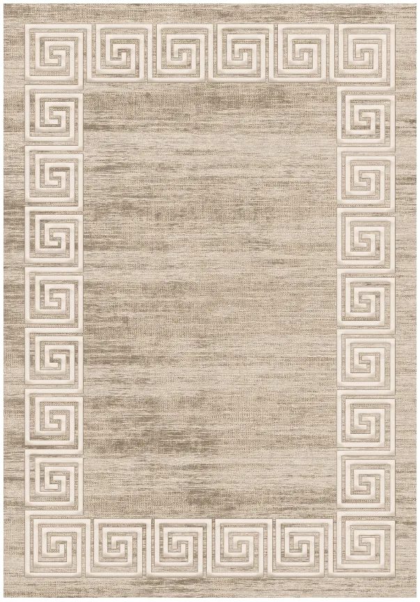 Wilton-teppe - Mytos (beige/hvit)