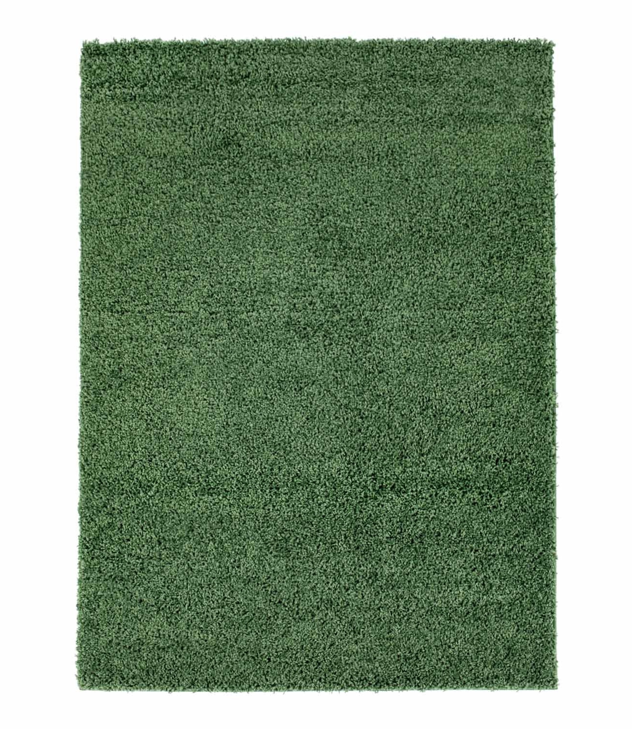 Trim ryeteppe teppe grønn rund 60x120 cm 80x 150 cm 140x200 cm 160x230 cm 200x300 cm