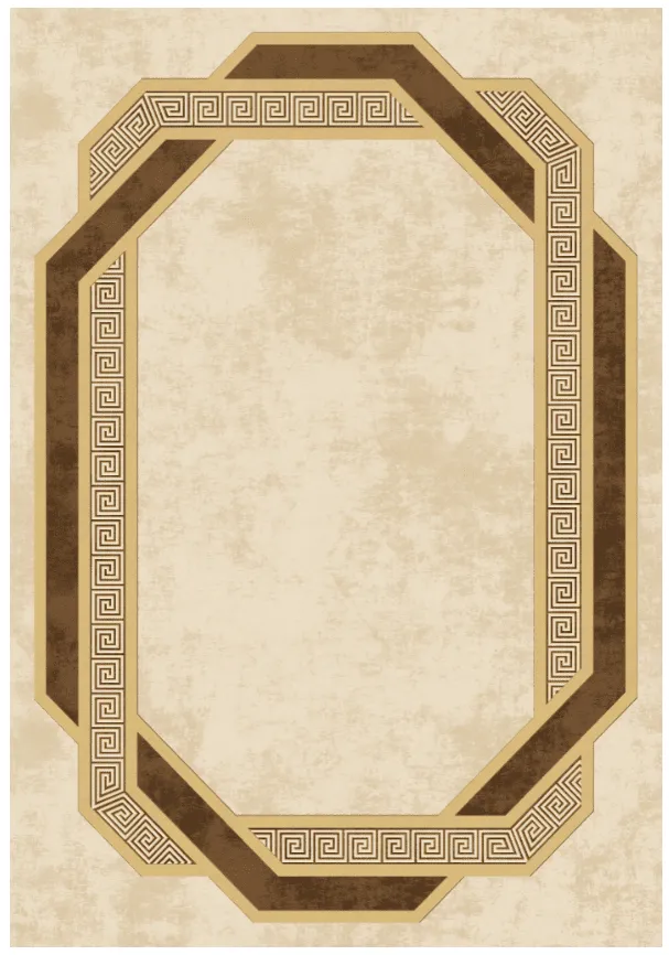Wilton-teppe - Olympia (beige/brun)