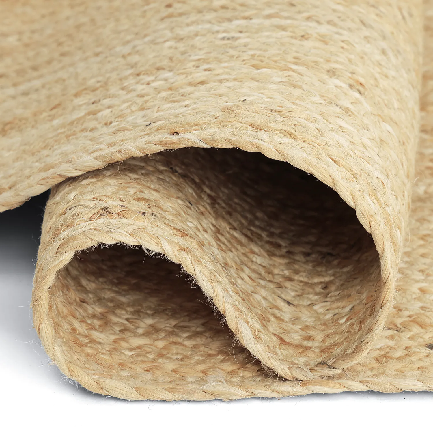 Oval juteteppe - San Francisco (jute)