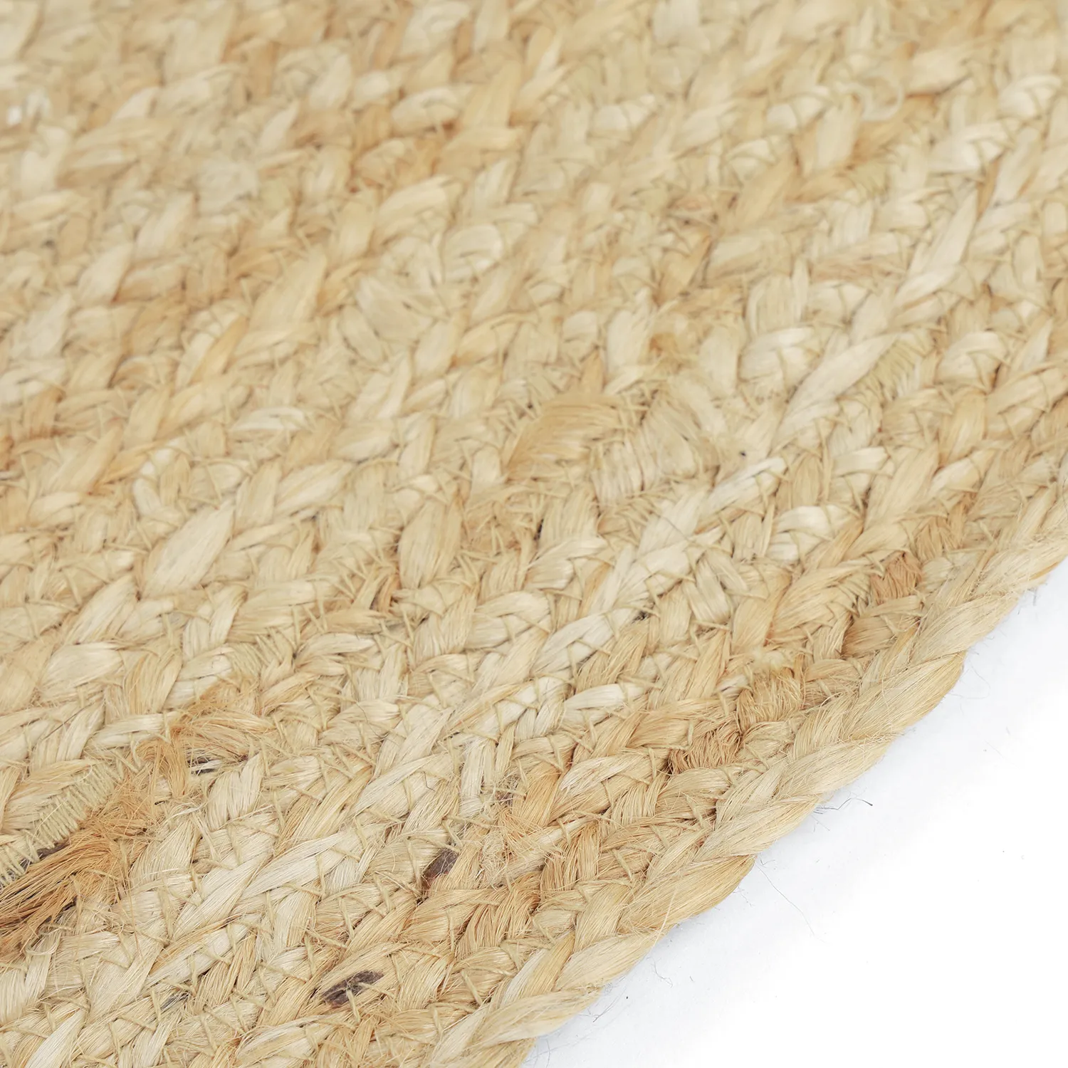 Oval juteteppe - San Francisco (jute)