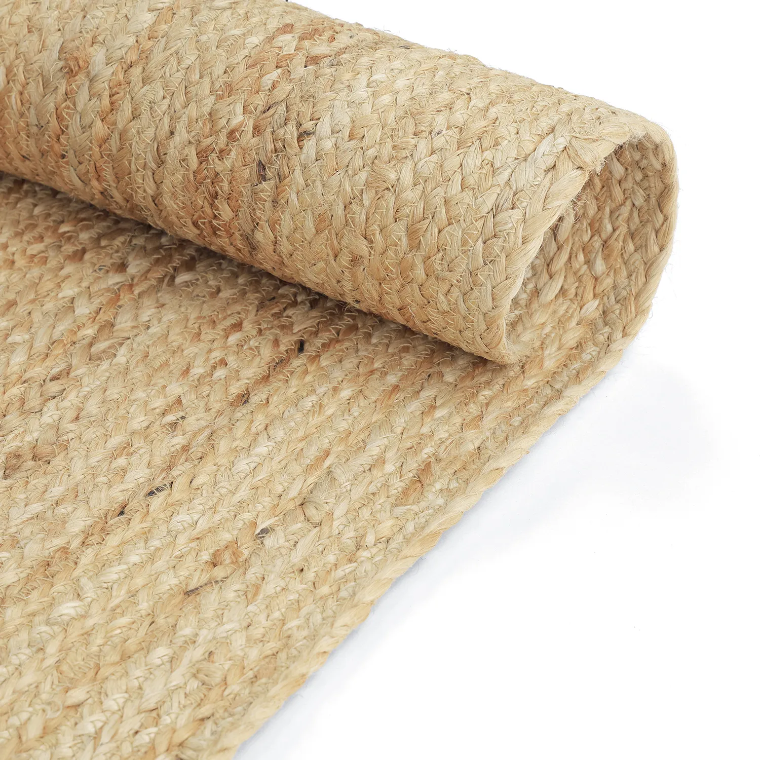 Oval juteteppe - San Francisco (jute)