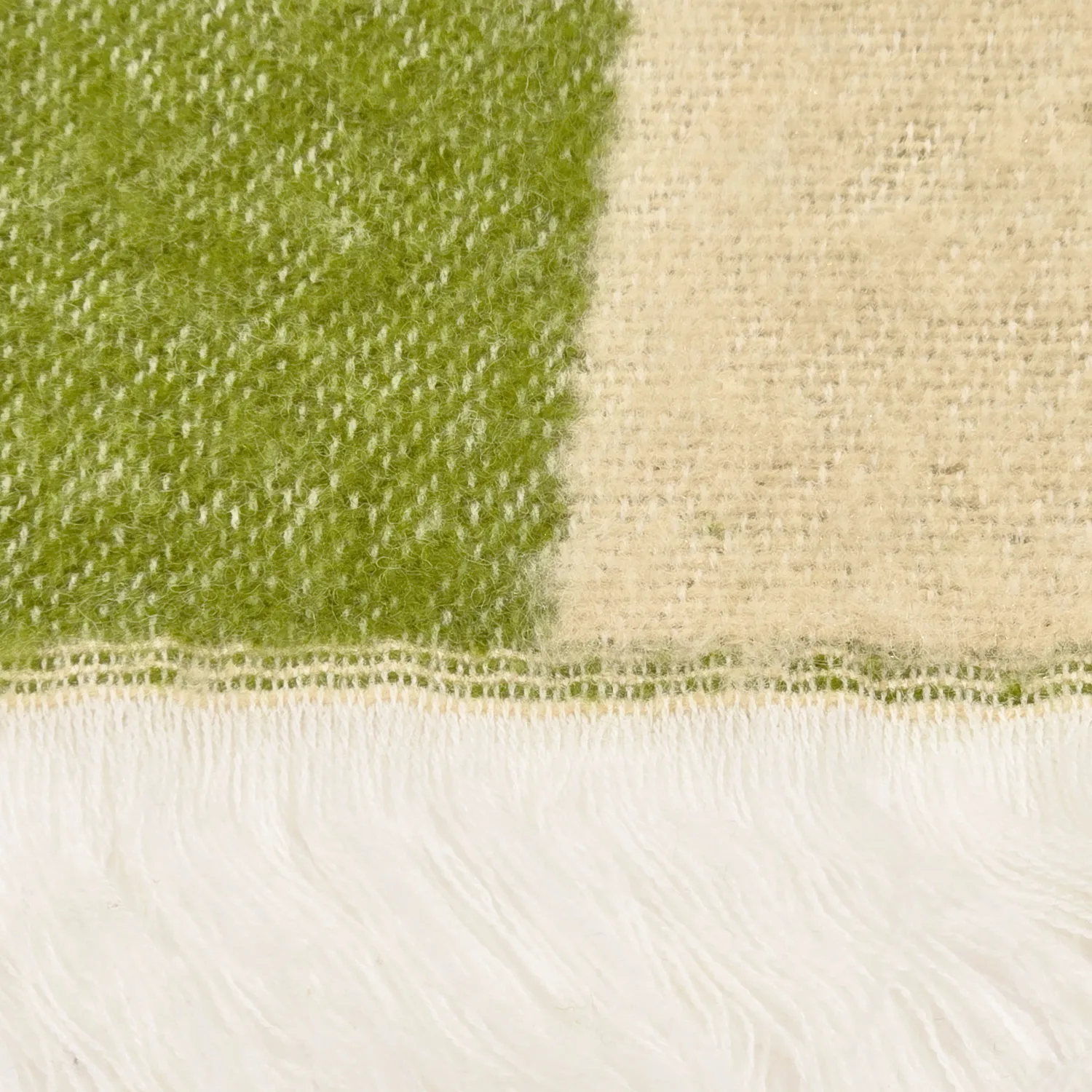 Tepper - Ullmixpledd - Audrey Check (beige/grønn/lilla)