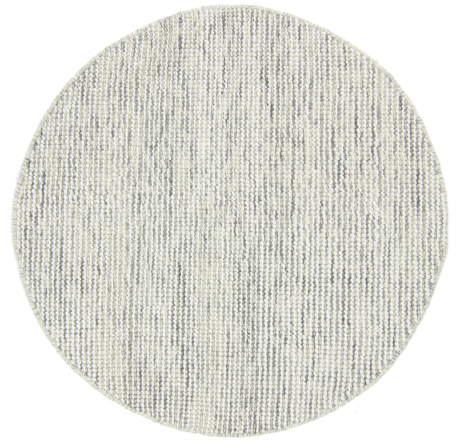 Runde tepper - Plockton (grå/beige)