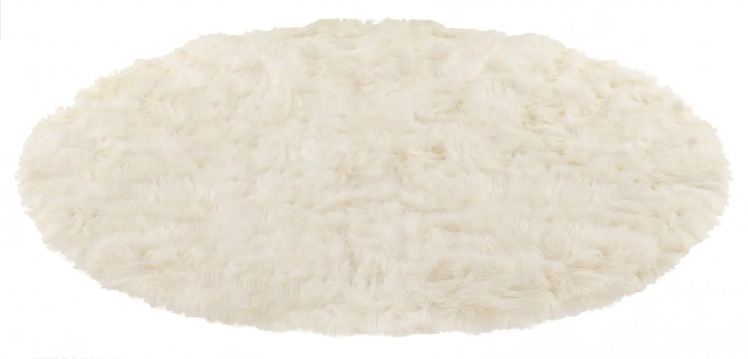 Runde tepper - Pomaire (offwhite)
