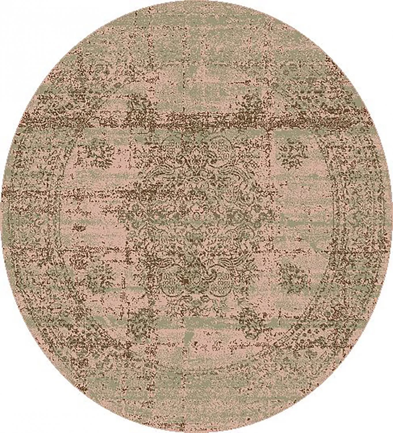 Rundt teppe - Peking Royal (rosa)