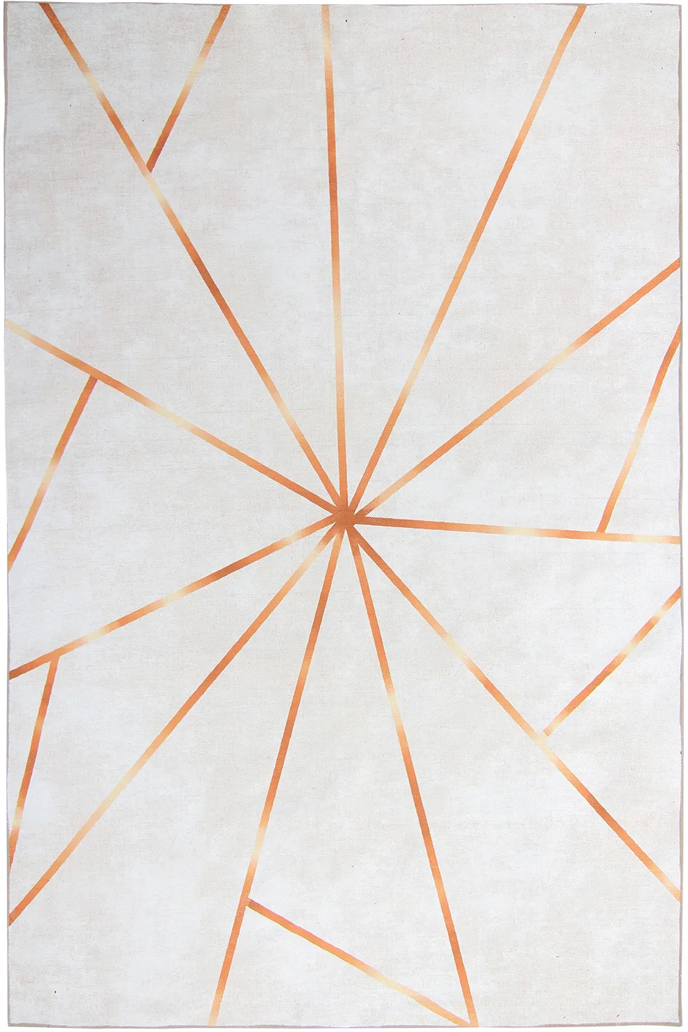 Wilton-teppe - Bellizzi (offwhite/oransje)