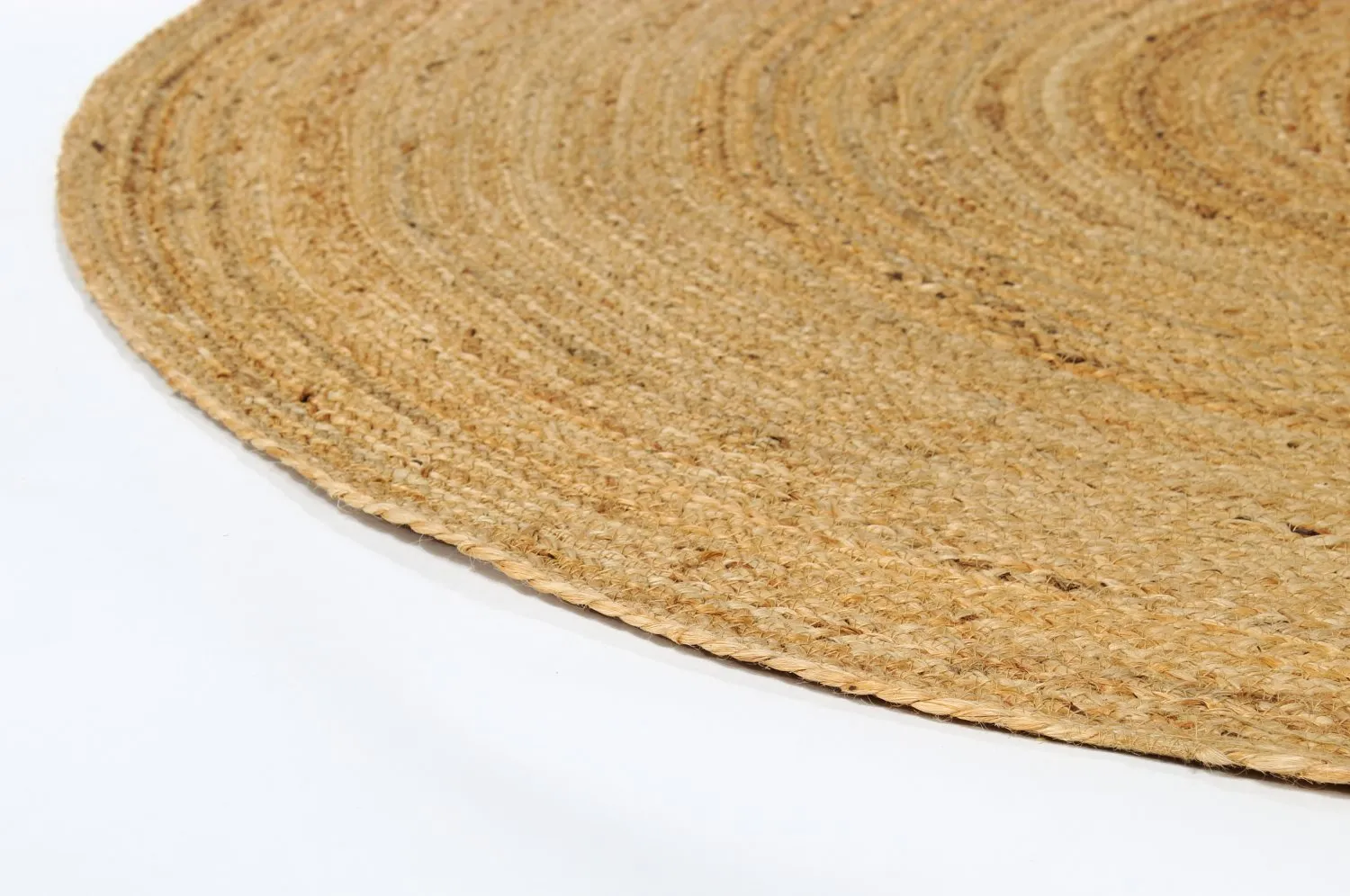 Ovalt teppe - Ozar (jute)