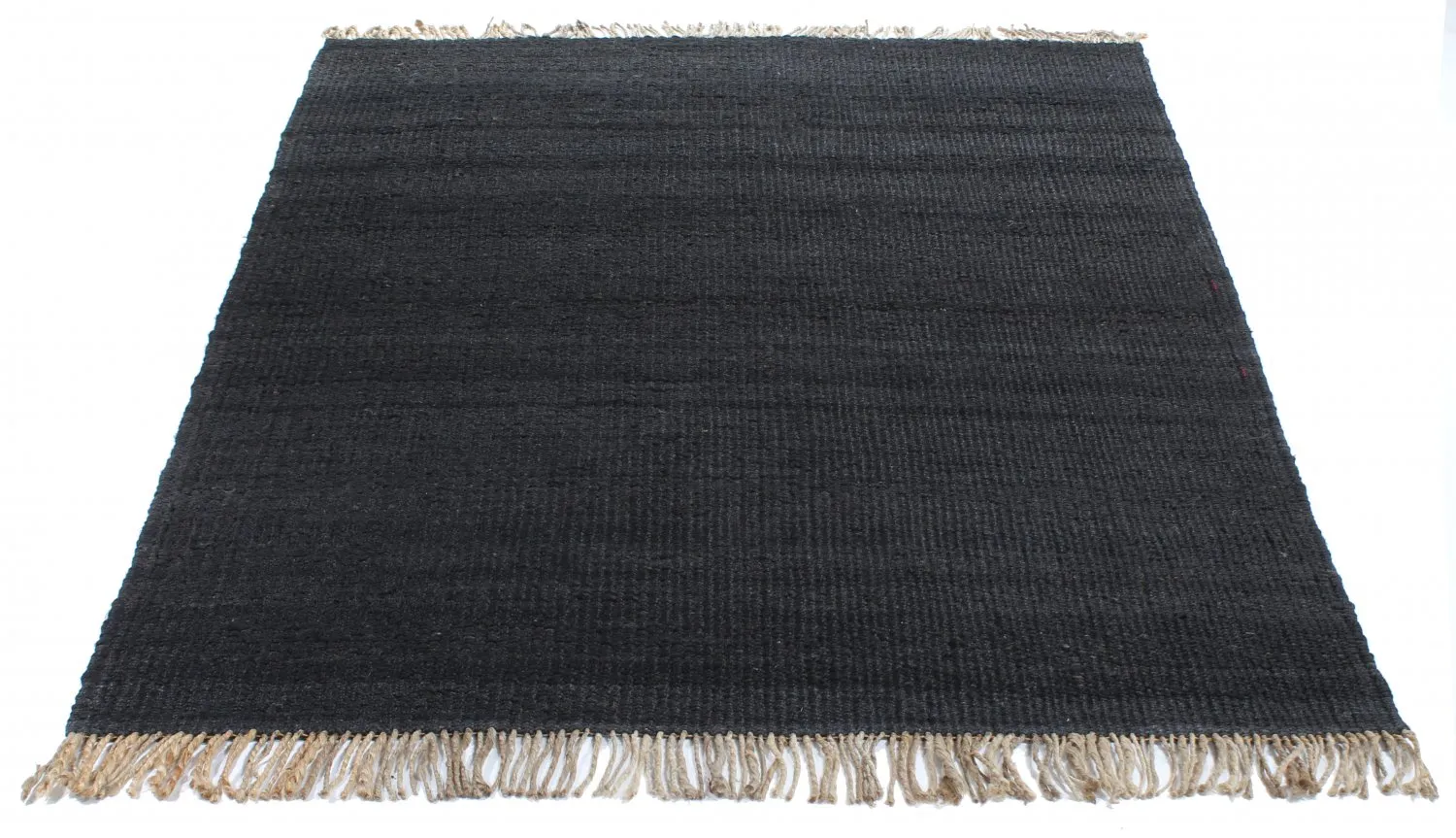 Juteteppe - Nawa (jute/svart)