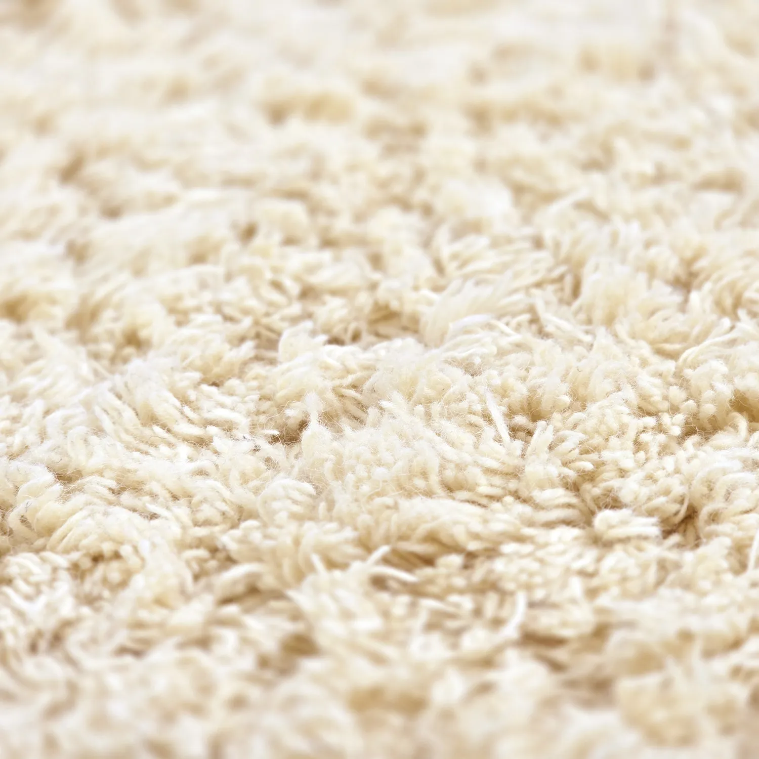 Rundt teppe - Aliste Wool Shaggy (alabaster gleam)