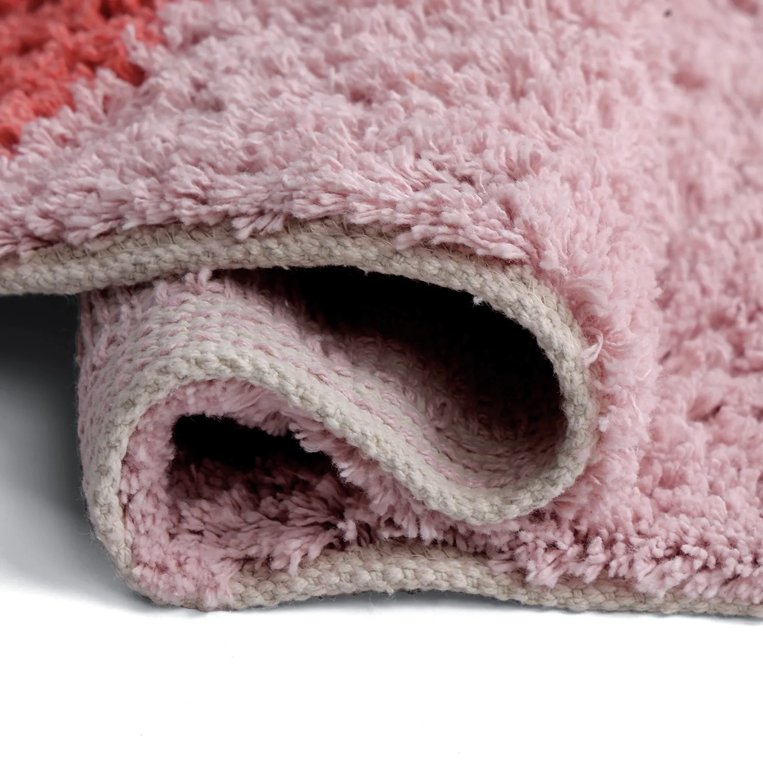 Ryetepper - Amira Natural Cotton Shaggy (rosa)