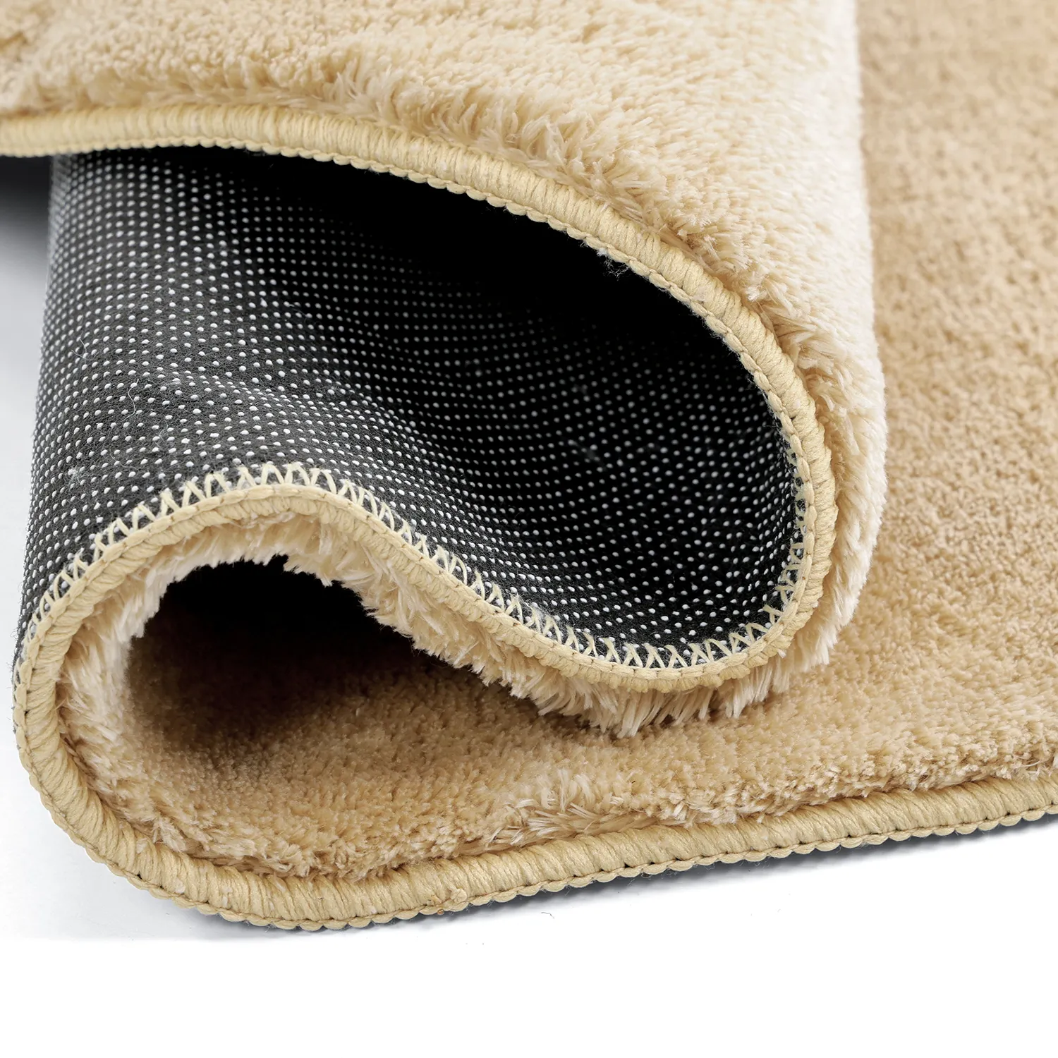 Runde tepper - Aranga Super Soft Fur (mørk beige)