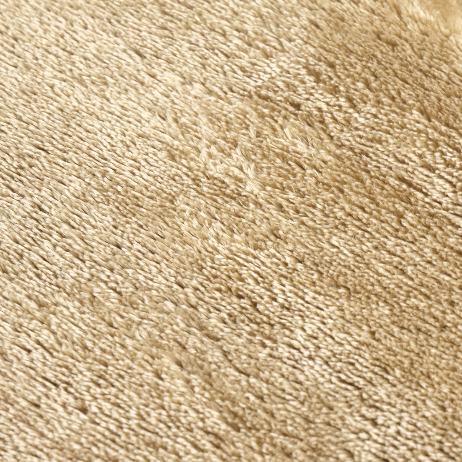 Runde tepper - Aranga Super Soft Fur (mørk beige)