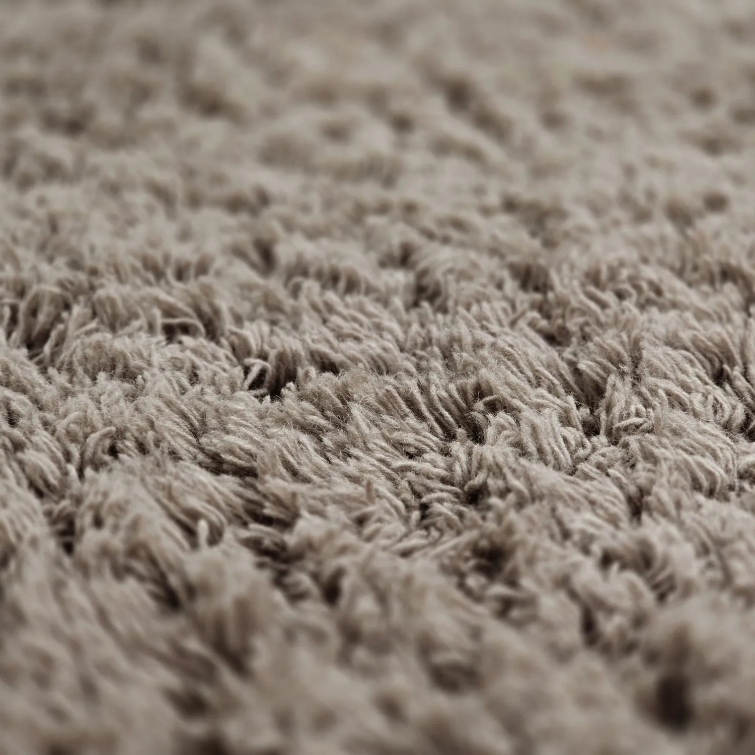 Rundt teppe - Aliste Wool Shaggy (brun)
