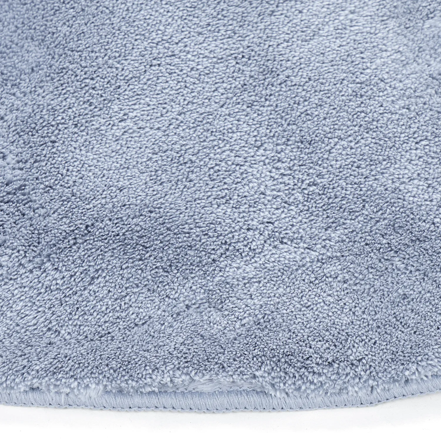 Runde tepper - Aranga Super Soft Fur (stålblå)