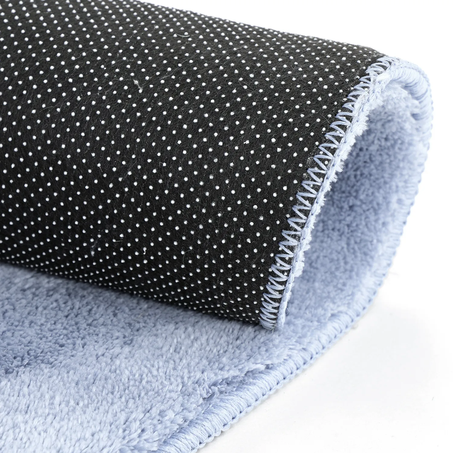 Runde tepper - Aranga Super Soft Fur (stålblå)