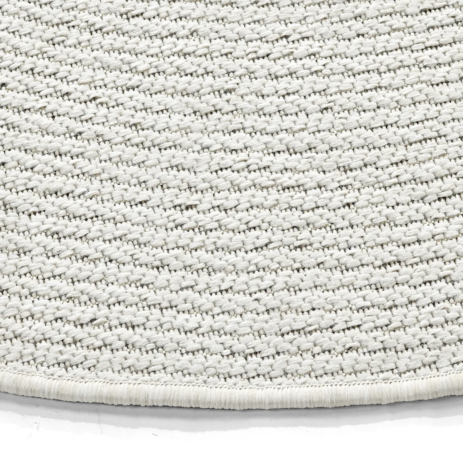 Rundt teppe - Indoor/Outdoor Arlo (off-white)