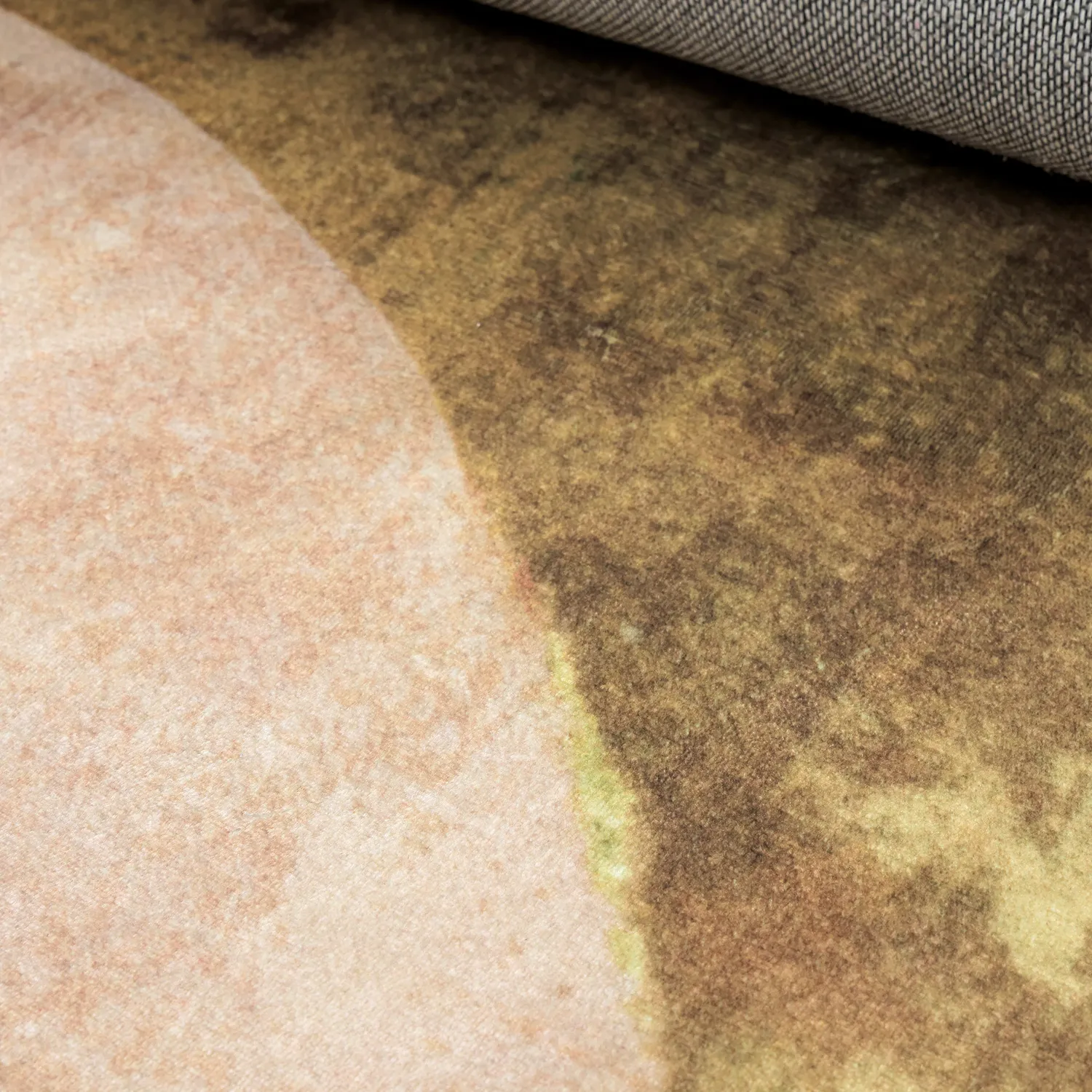 Rundt teppe - Lazio (beige/rosa)