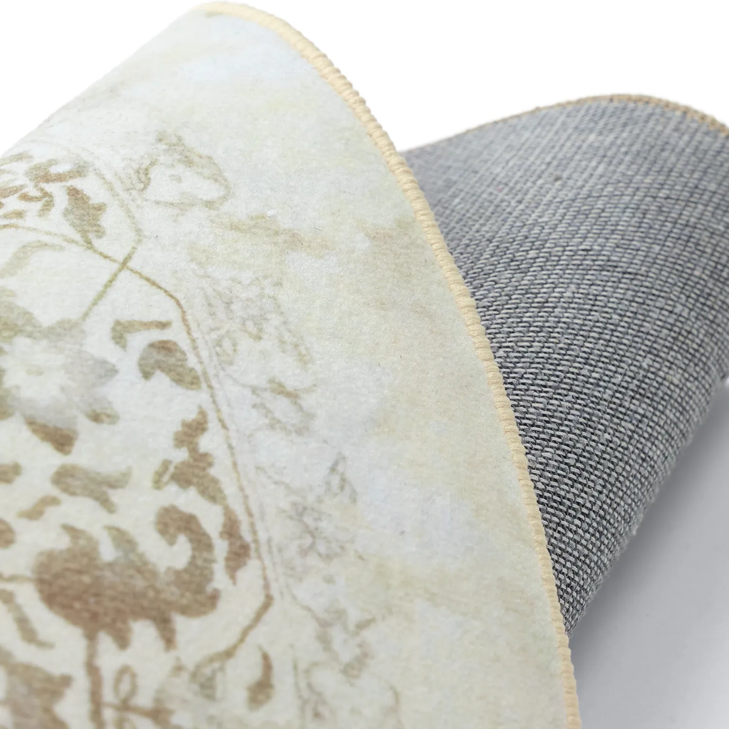 Rundt teppe - Mateur (beige)