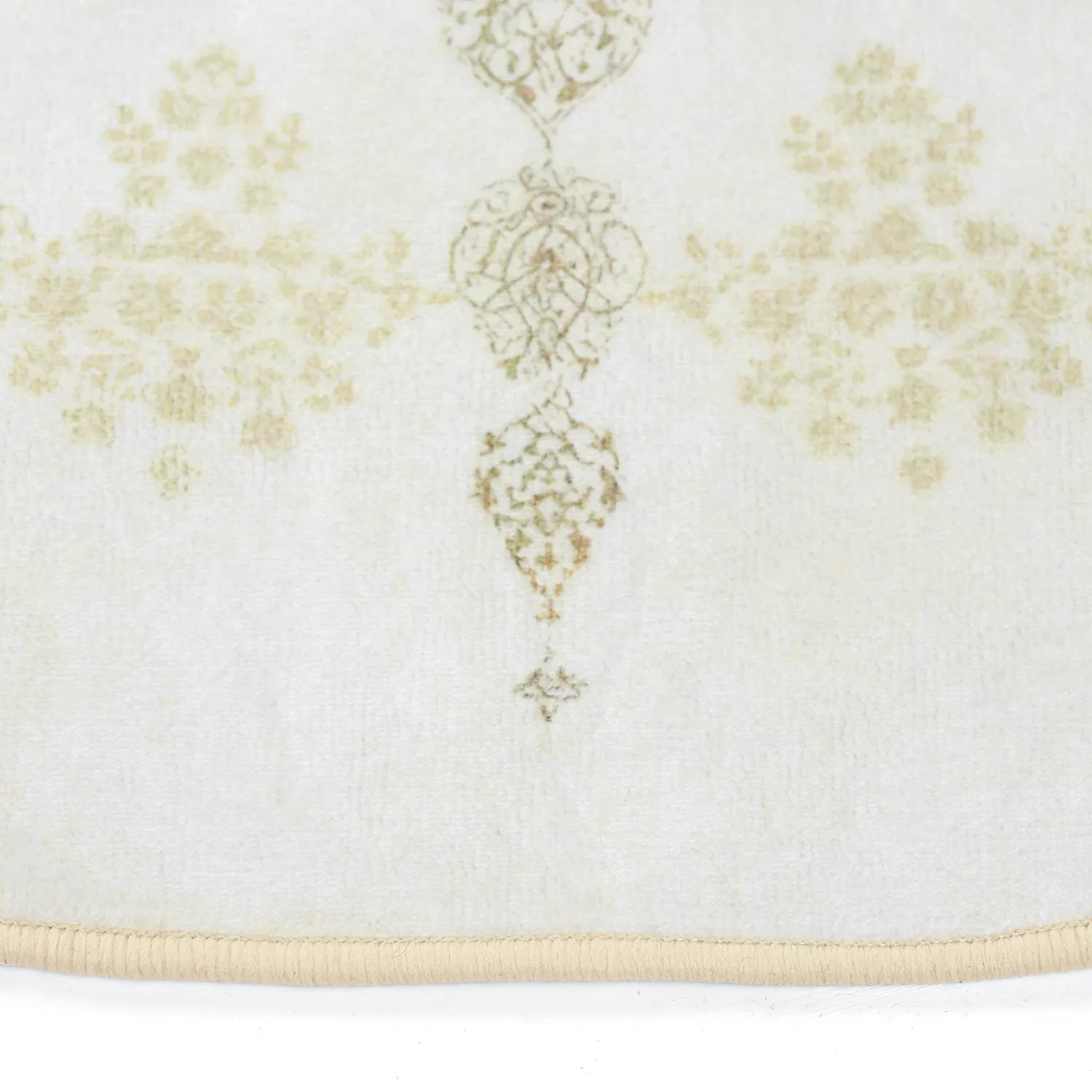 Rundt teppe - Sandrigo (beige)