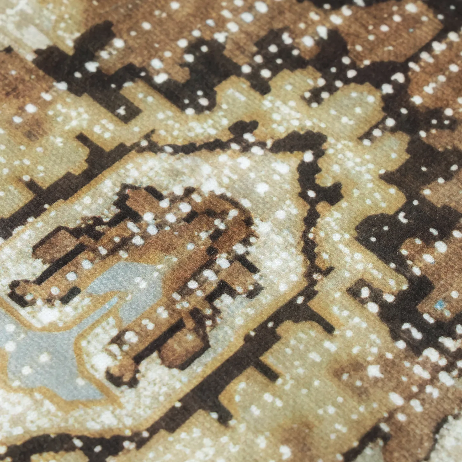 Rundt teppe - Siliana (beige)