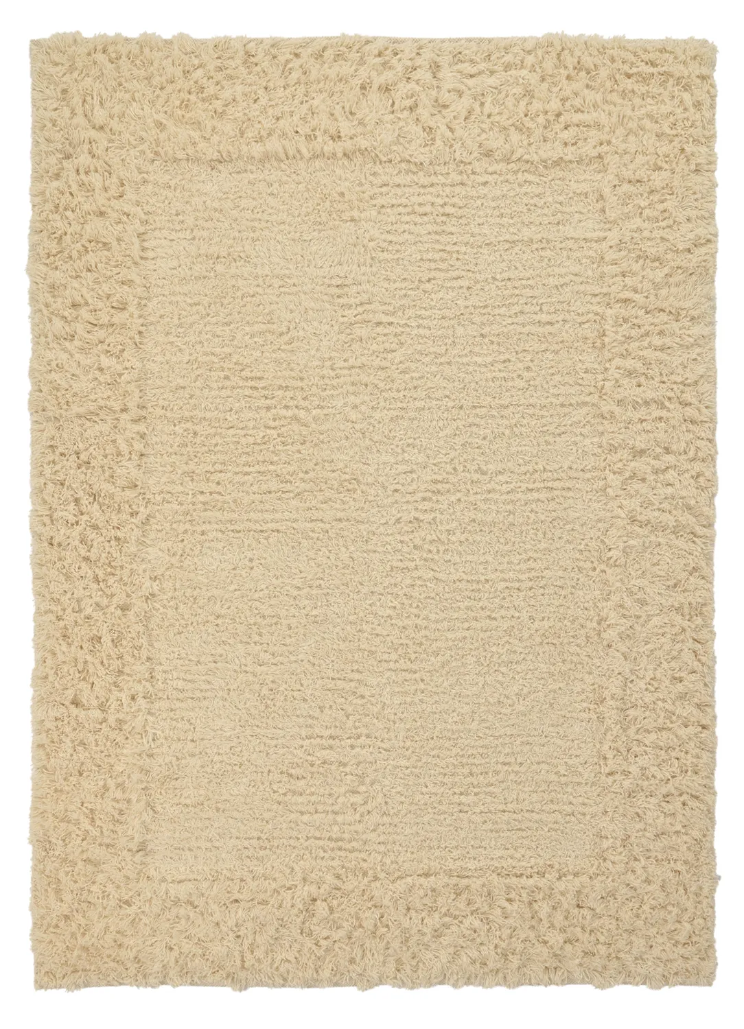 Ryetepper - Melilla Hand Woven Wool Shaggy (natur)