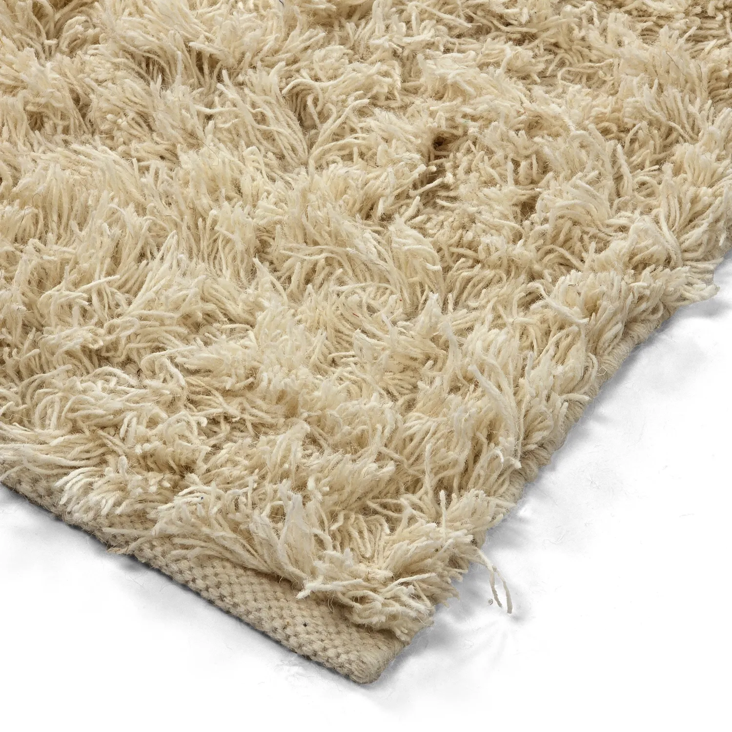 Ryetepper - Melilla Hand Woven Wool Shaggy (natur)
