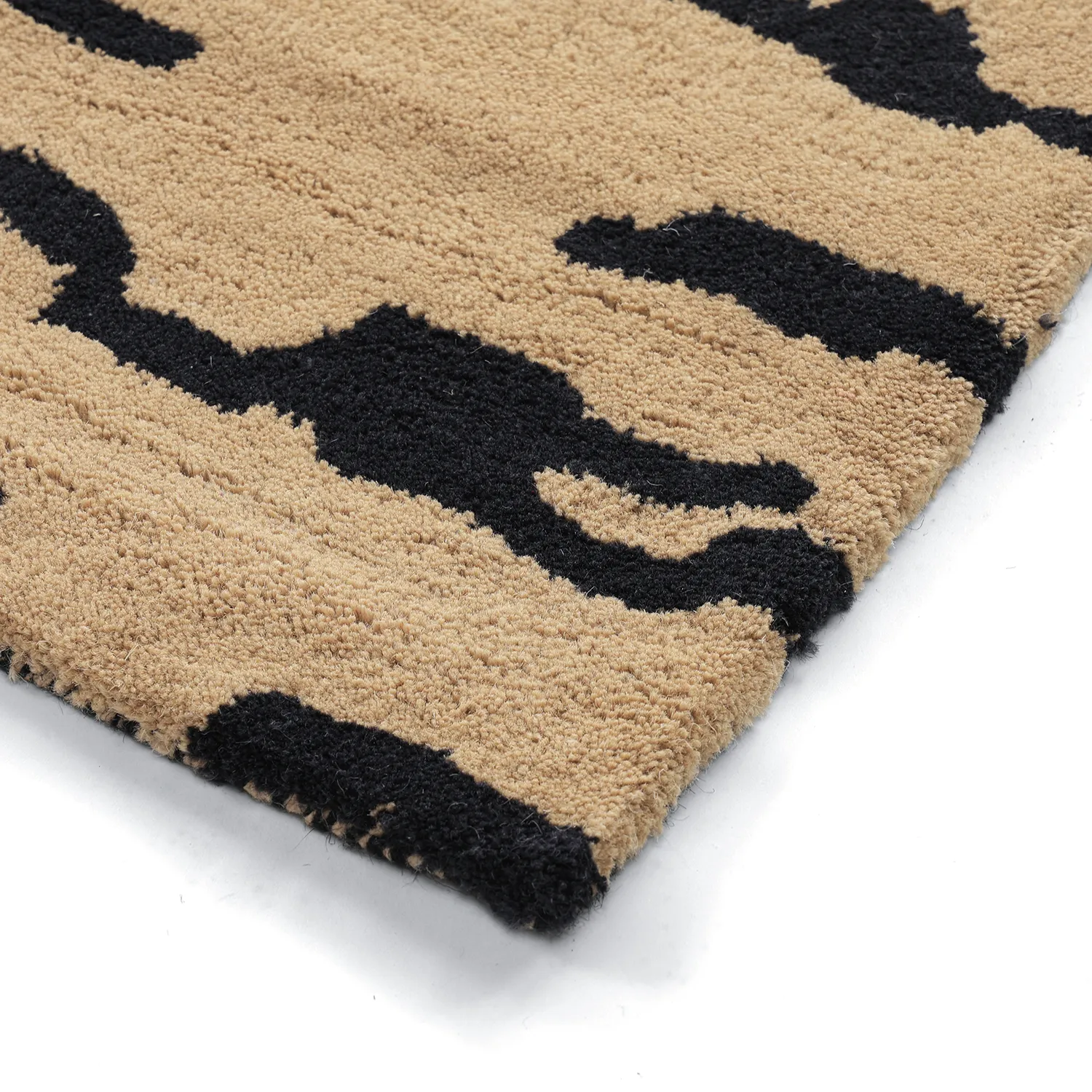 Ryetepper - Zebra Tufted Wool Premium (beige/svart)