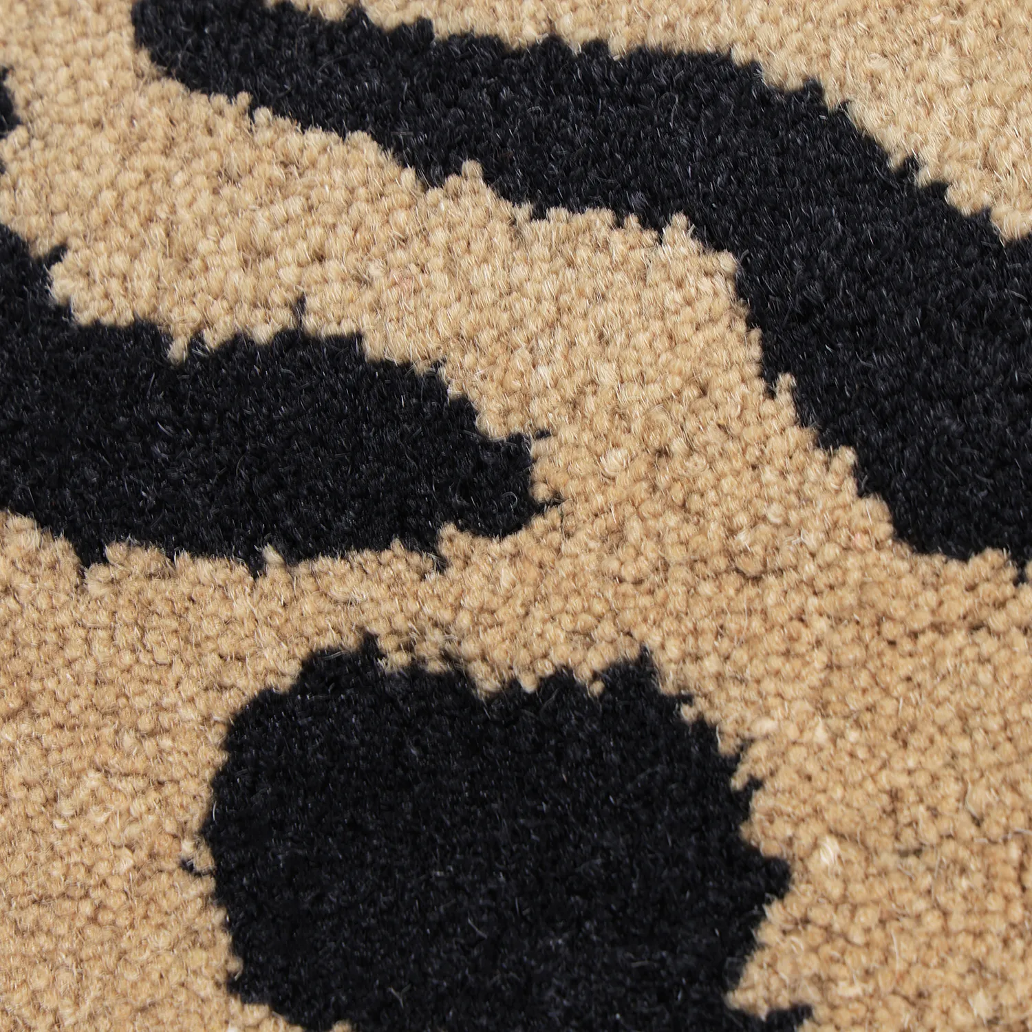 Ryetepper - Zebra Tufted Wool Premium (beige/svart)