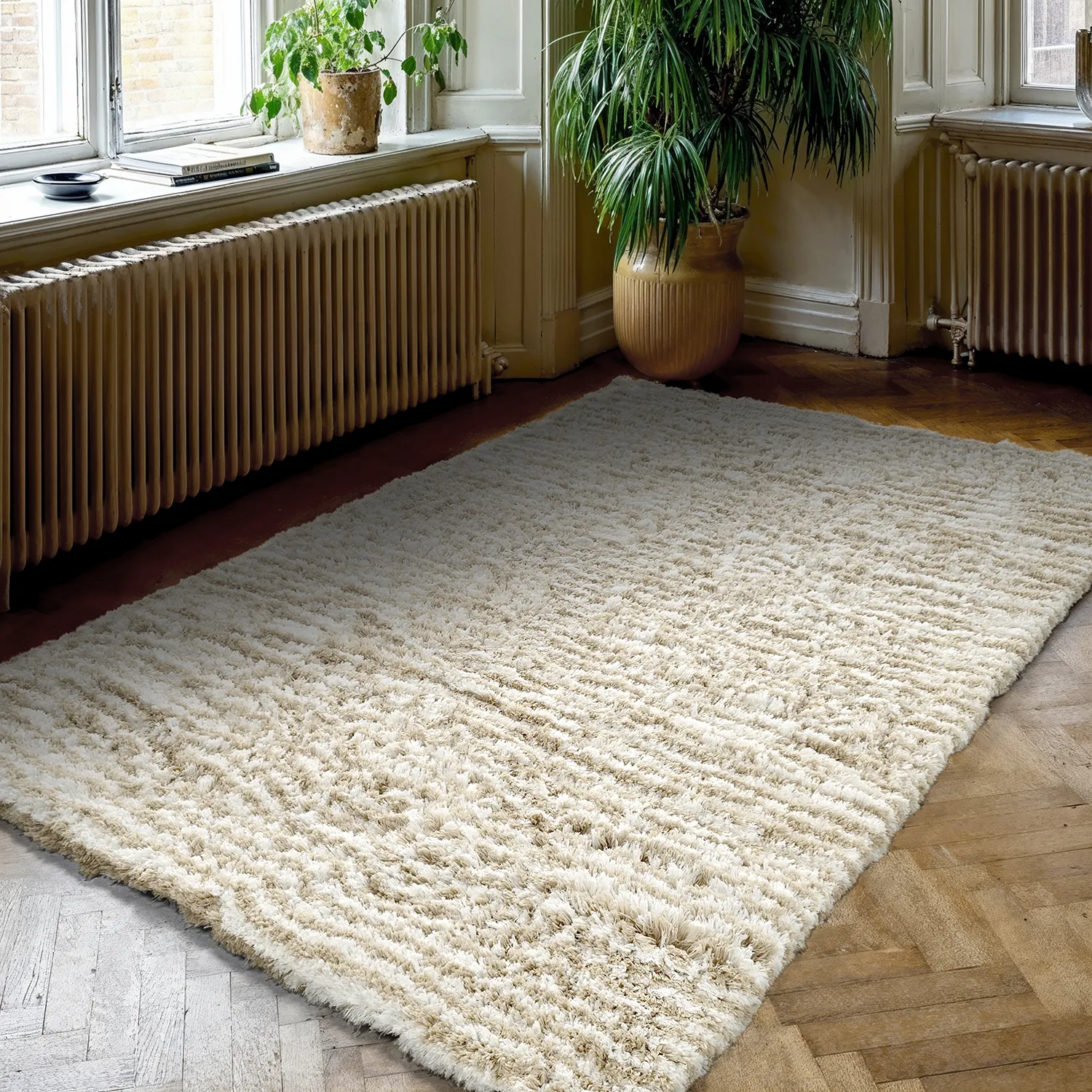 Ryetepper - Aden (beige/hvit)