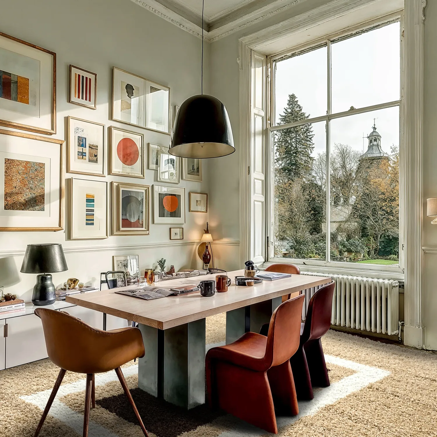 Ryetepper - Alsace (beige/hvit/brun)
