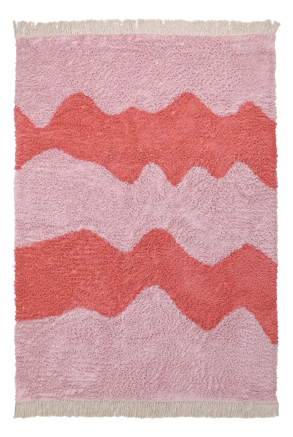 Ryetepper - Amira Natural Cotton Shaggy (rosa)