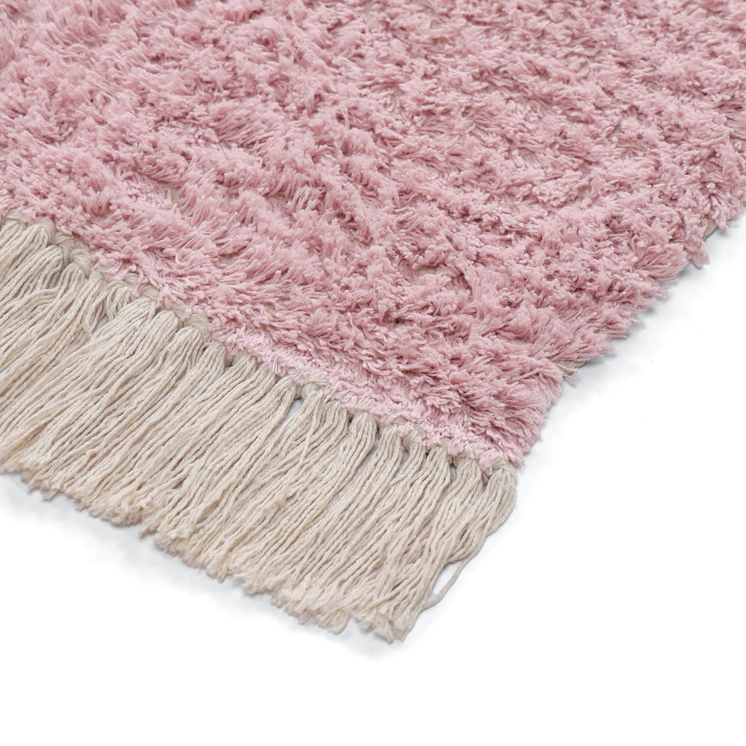 Ryetepper - Amira Natural Cotton Shaggy (rosa)
