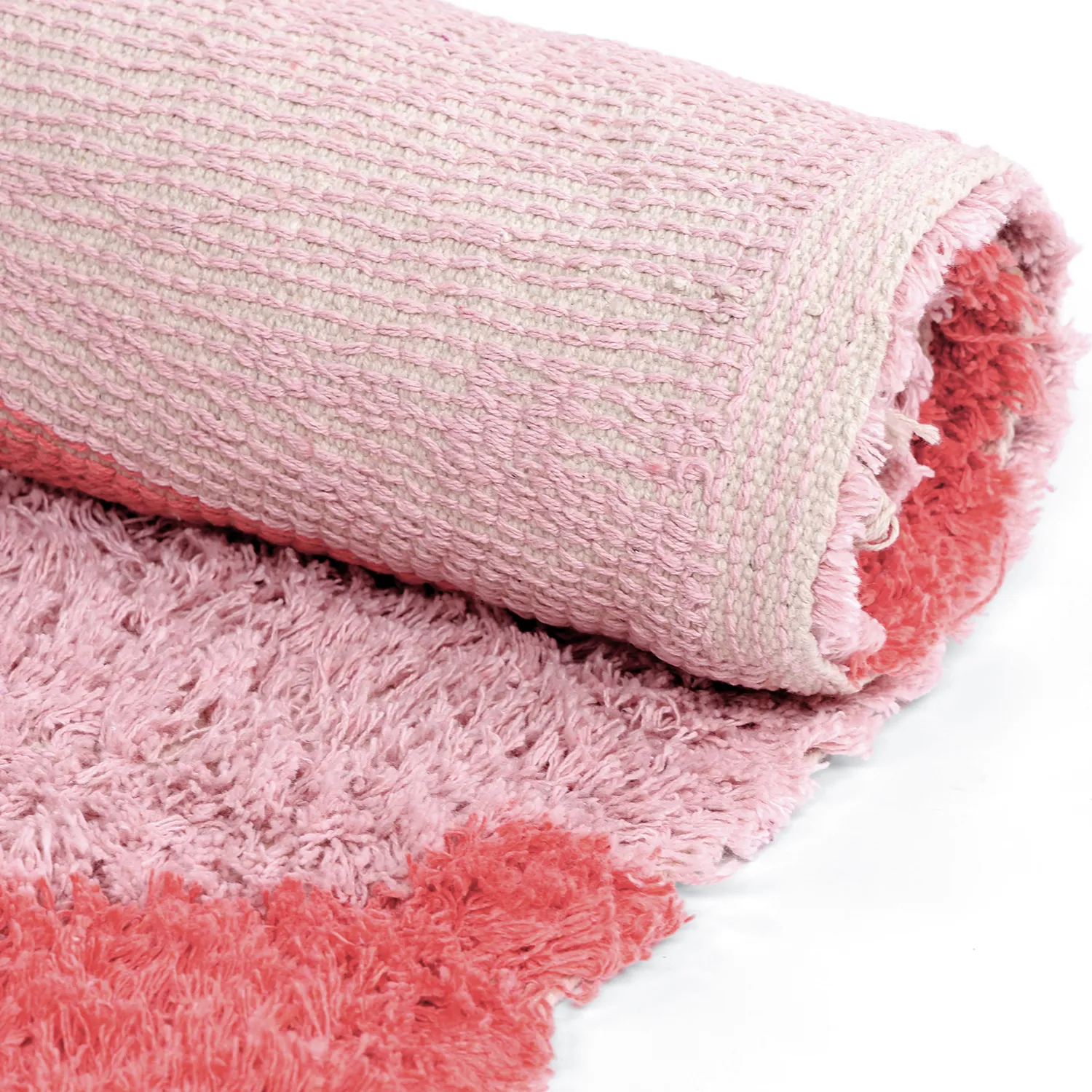 Ryetepper - Amira Natural Cotton Shaggy (rosa)