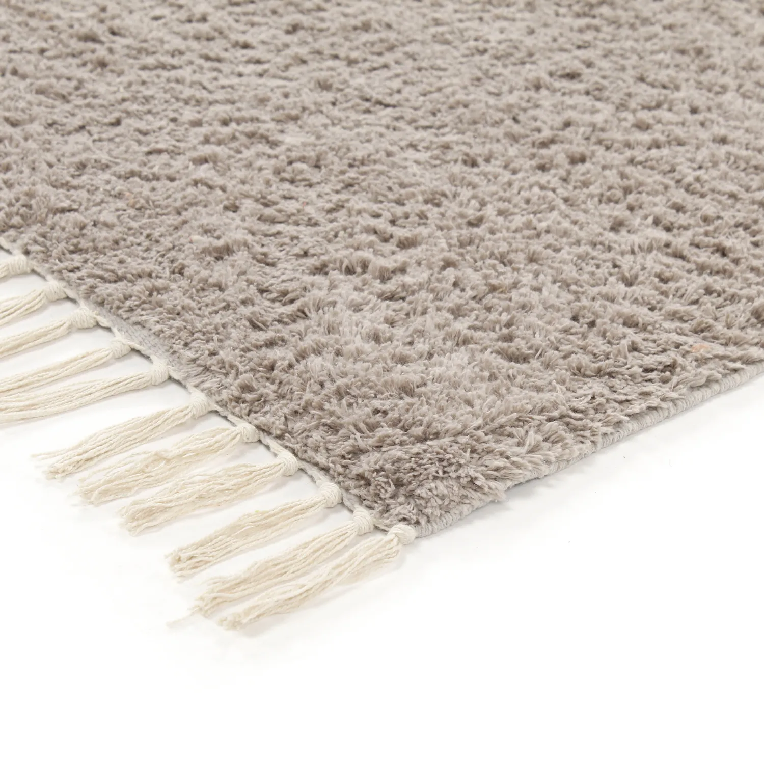 Ryetepper - Amira Natural Cotton Shaggy (taupe/gul)