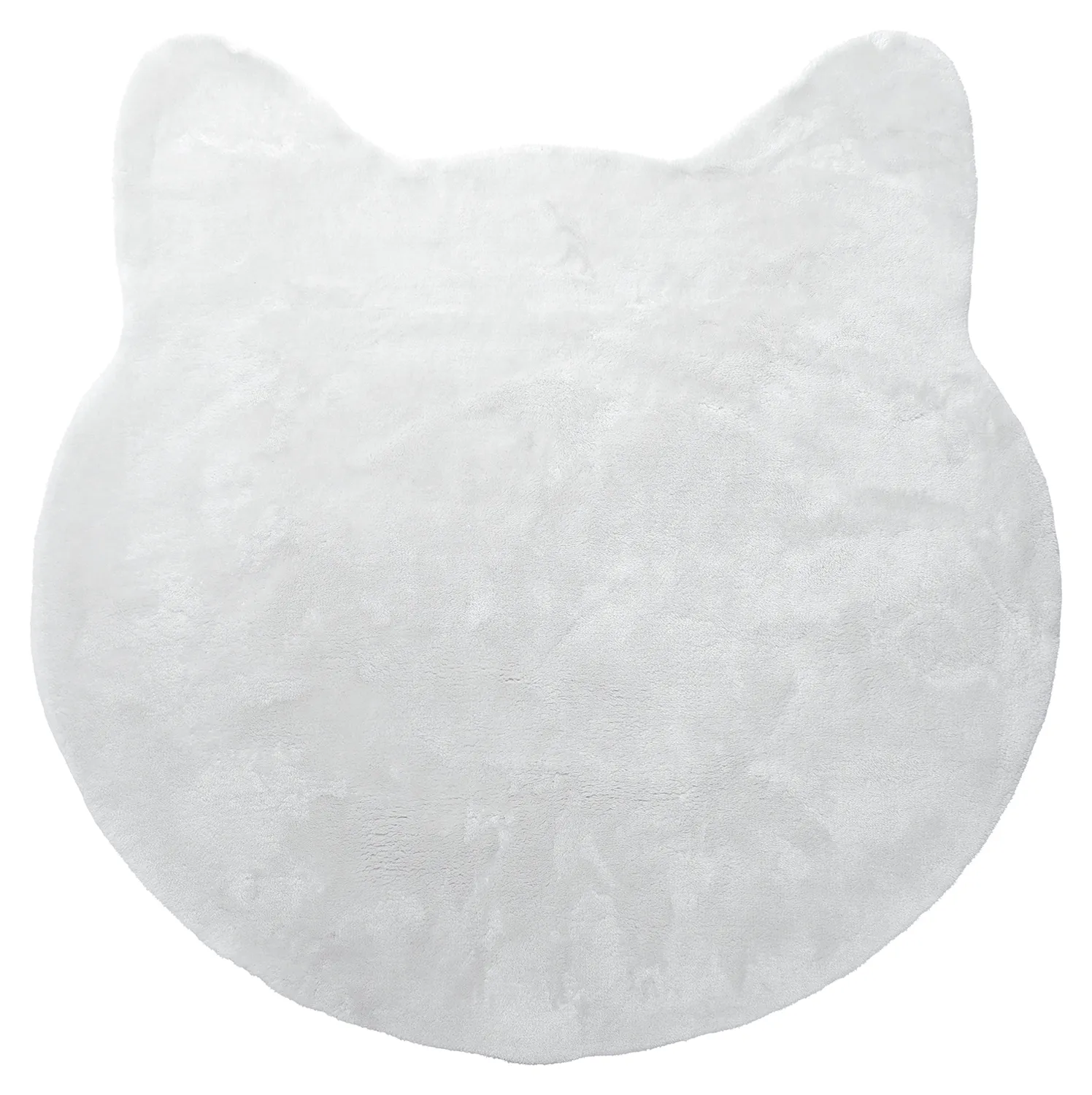 Barneteppe - Aranga Super Soft Cat (hvit)