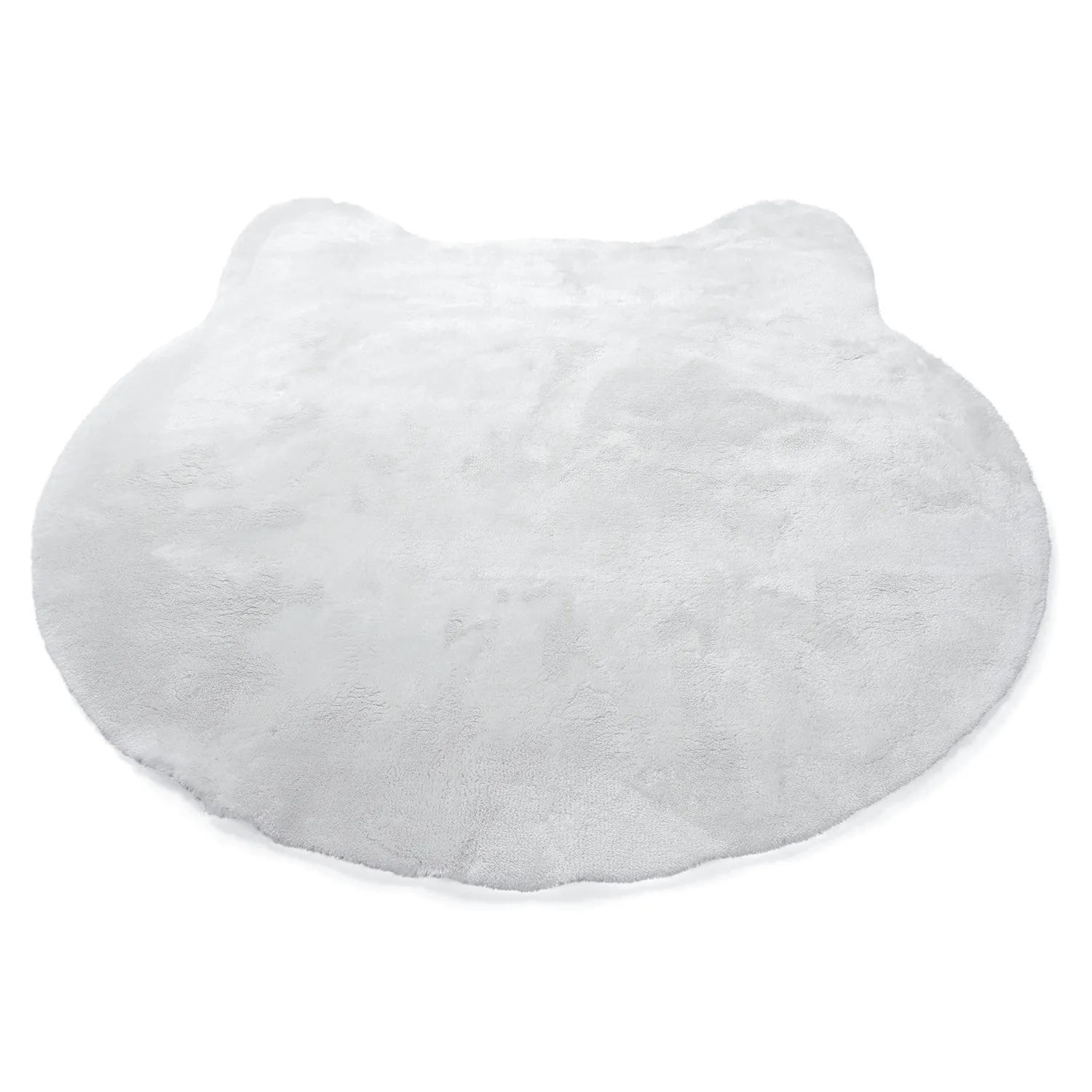 Barneteppe - Aranga Super Soft Cat (hvit)