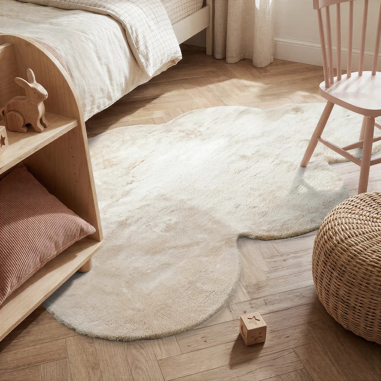 Barneteppe - Aranga Super Soft Cloud (beige)