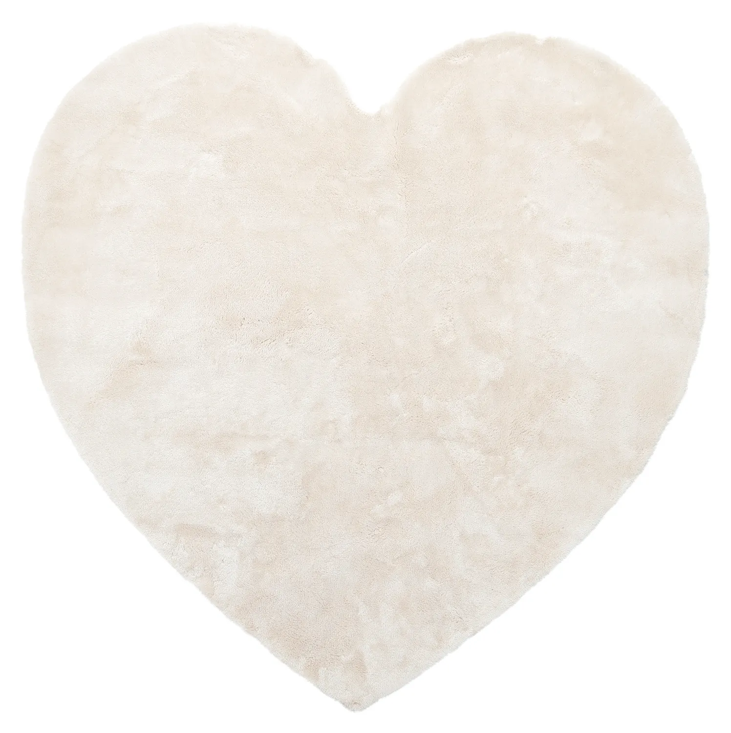 Barneteppe - Aranga Super Soft Heart (beige)