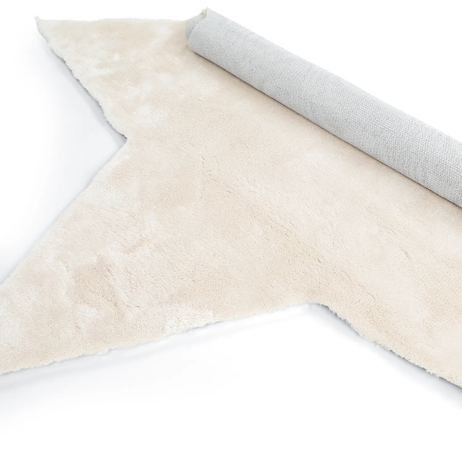 Barneteppe - Aranga Super Soft Star (beige)