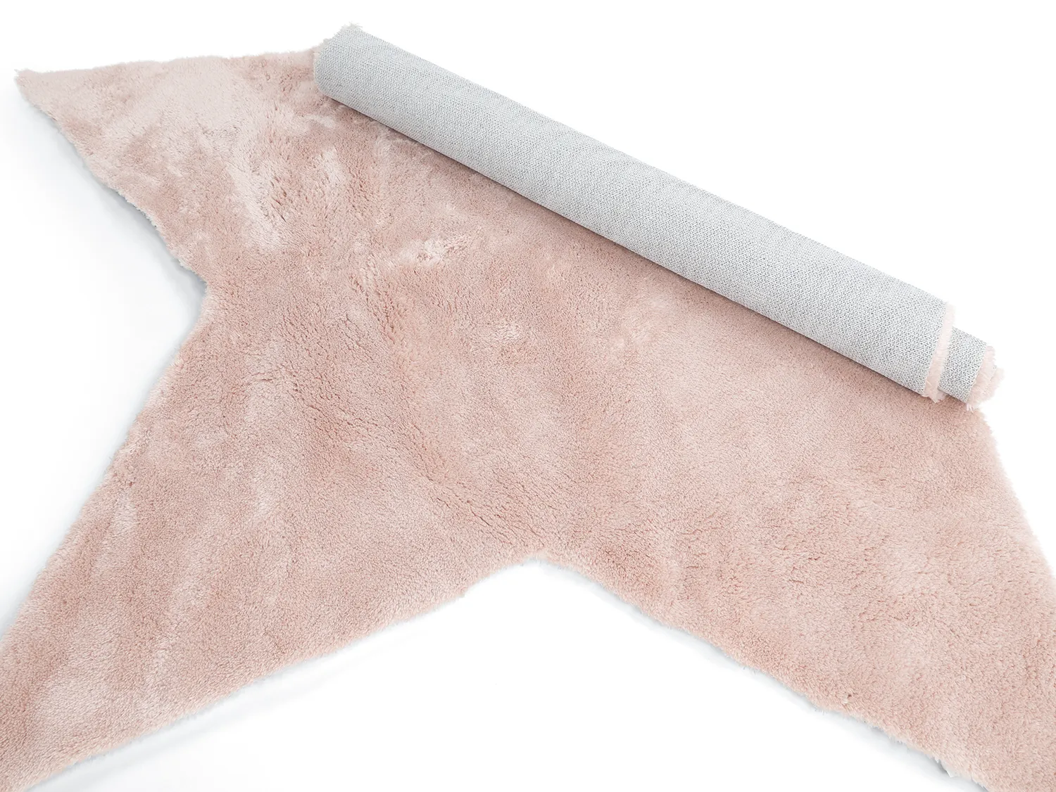 Barneteppe - Aranga Super Soft Star (rosa)