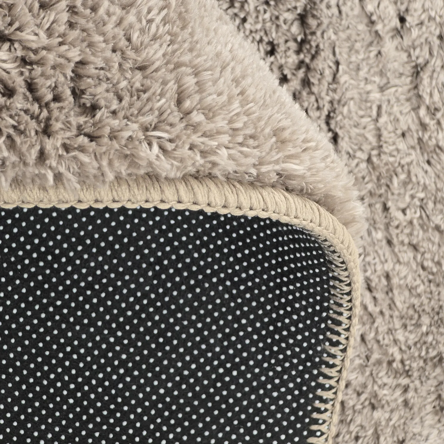 Ovalt ryeteppe - Aranga Super Soft Fur (brun)